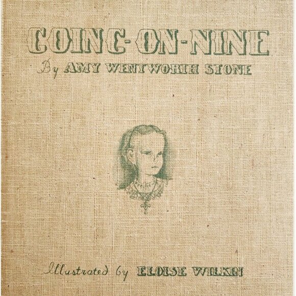 1939 Going On Nine 1st Edition Illustrated Amy Wentworth Stone HC Wilkin Art E63 - Picture 1 of 9